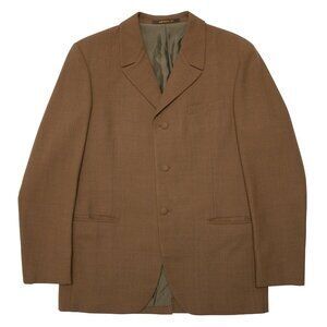 Arvotex (Finland) 70s, Diolen, High Lapel Notch, Clerical